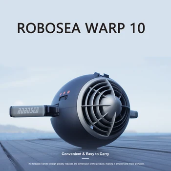 ROBOSEA Warp10 Scuter Sous-marin Inteligent Scuter Subacvatic pentru Sporturi de Apă, Bazin de Înot și Scufundări și Snorkeling & Aventuri pe Mare