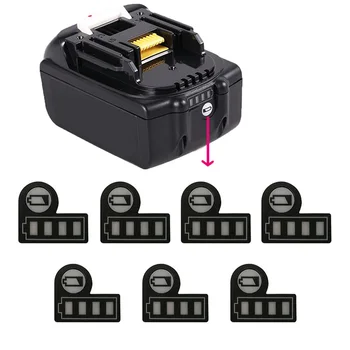 Pentru Makita BL1830 Baterie Li-ion LED Cheie Autocolant Eticheta Eticheta Pentru Makita 18V 14,4 V Litiu BL1430 BL1860 BL1890 BL1815