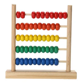 Mini Abac Din Lemn Jucărie De Învățământ Pentru Copii Matematica Devreme Jucărie De Învățare De Numărare Numere Calcularea Margele Abacus Montessori