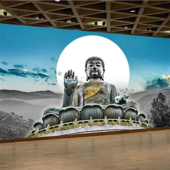 personalizat mari 3d Tapet mural фотообои ansamblu Tian Tan Buddha de fundal de perete pictura decorativa papel de parede 3d обои