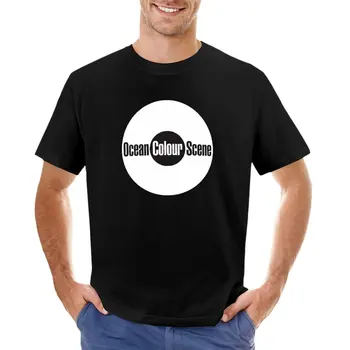 Ocean Colour Scene Tricou haine hippie T-shirt pentru un băiat negru t shirt pentru barbati