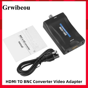 BNC Să compatibil HDMI Converter Display HD HDMI, BNC 1080P/720P Video Adaptor Suport SDI Semnal Cu un Cablu USB de Alimentare