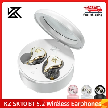 KZ SK10 Căști in-Ear Căști Bluetooth Stereo Sunet Căști Wireless Hibrid HiFi Joc Pavilioane de Control Tactil Sport Cască
