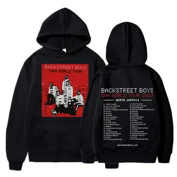 Clasic Vintage Backstreet Boys Band Hanorac Barbati Hip-Hop Rock ADN statele UNITE ale americii Tur 2022 Capișon Jachete Supradimensionate Streetwear Harajuku