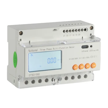 Acrel AC multifuncțional 3 faze șină din digital kWh contoare cu RS485 consumul de energie electrică de monitorizare DTSD1352