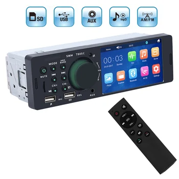 De înaltă Definiție Unitatea de Cap 7805C Radio Auto Bluetooth Audio-Video MP5 Player 1 Din 4.1