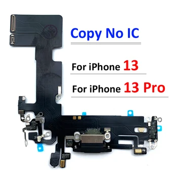 Nou Pentru iPhone 13 Pro 13Pro Conector Dock Încărcător Micro USB Port de Încărcare Cablu Flex Microfon Bord