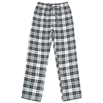Dubinik Barbati Carouri Flanel Pantaloni de Pijama 100% Bumbac Fleece Moale Lounge Sleepwear Ușor de Pijama cu Buzunar