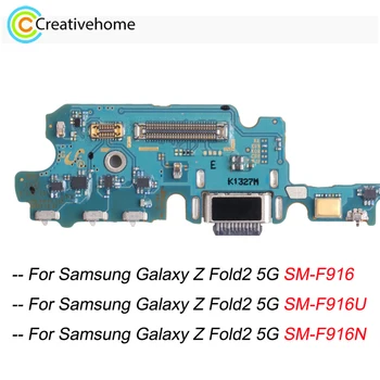 Original Portul de Încărcare Bord pentru Samsung Galaxy Z Fold2 5G SM-F916 / SM-F916N (KR) / SM-F916U (SUA)