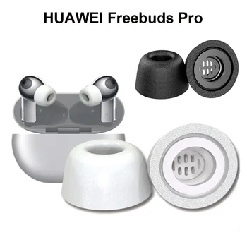 2Pairs Spuma de Memorie Auriculare pentru HUAWEI FreeBuds Pro TWS Căști de Anulare a Zgomotului Anti-Alunecare Pavilioane cu Filtru de Praf În Ureche Sfaturi