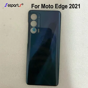 Testat Complet Nou Pentru Motorola Marginea 2021 Spate Capac Baterie Usa Din Spate De Sticlă Repararea Locuințelor De Piese Pentru Moto Marginea 2021 Capacul Bateriei