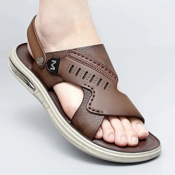 Sandale de vara pentru Barbati Pantofi de moda papuci sandale de sex masculin slip-on casual, sandale de plaja de sex masculin în plus 39-48