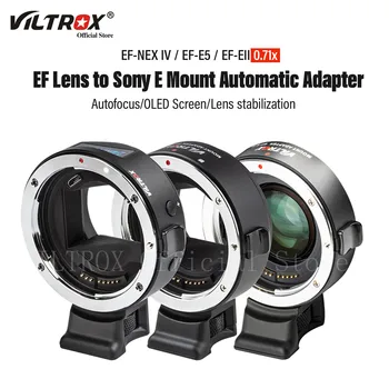 Viltrox EF-E5 Sony E Obiectiv Adaptor Auto Focus Full Frame 0.71 x Rapel de Viteză pentru Canon EF Lens a A1 A7C A7R IV A7iii A6400 A6600