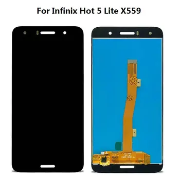 De înaltă Calitate AAA Pentru Infinix Hot 5 Lite X559 Ecran LCD si Digitizer Touch Screen de Asamblare Negru