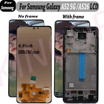 OLED de Calitate Pentru Samsung Galaxy A52 5G A526 A5260 A526B A526F/DS Display LCD Touch Screen Digitizer Panou Pentru Samsung A52 5G lcd