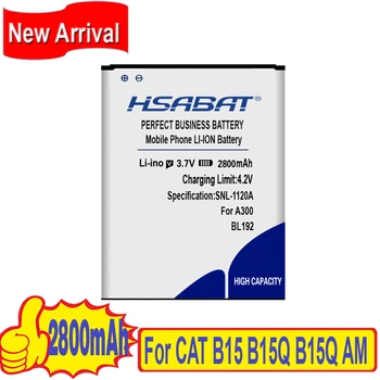 100% Original HSABAT 2800mAh BL192 B10-2 Baterii Pentru Caterpillar CAT B15 B15Q B15Q SUNT