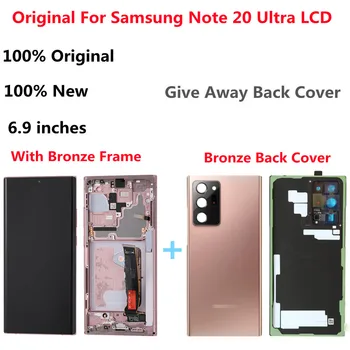 Noi Originale Pentru Samsung Note20 Ultra SM-N985F N985F/DS N986B LCD Nota 20, Ultra 5G Display Touch Screen Digitizer Asamblare