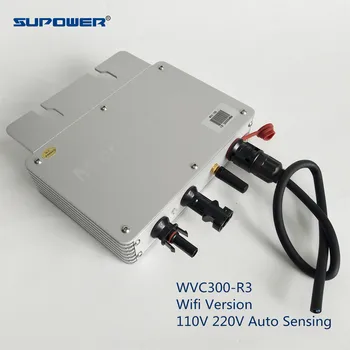 Rezistent la apa IP65 300W Solare Grid Tie Micro Invertor Microinvertoarelor Versiunea Wifi WVC300 Pentru Biroul de Acasă Solare La Rețeaua Sistemului Energetic