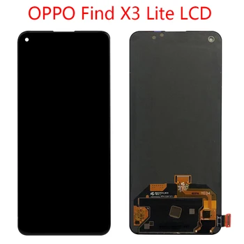 Original Ecran LCD Pentru OPPO find X3 Lite Display LCD Touch Ecran Digitizor Pentru OPPO find X3 Lite CPH2145 AMOLED LCD