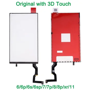10buc/lot Original LCD 3D touch Înapoi lumina de Film Pentru iphone XR 6s 6sp 7 8 8P 6 plus 11 SE lumina de Fundal de Reparare Inlocuire