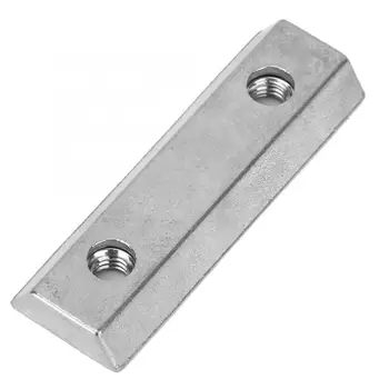 Z043M Zinc din Aliaj de Metal Slot Dublu Nut Folosit Pentru a Repara erorile de Bază Sau de Armare Placă Piulițe din Oțel Inoxidabil