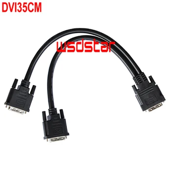 DVI35CM 35cm lung cablu DVI, 1 mascul la 2 Sprijin de sex masculin TS802D TS802 TS801