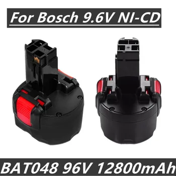 BAT048 pentru Bosch 9,6 V 12800mAh Ni-CD Baterie Reîncărcabilă Instrumente de Putere a Bateriei pentru Bosch PSR 960 BH984 BAT048 BAT119