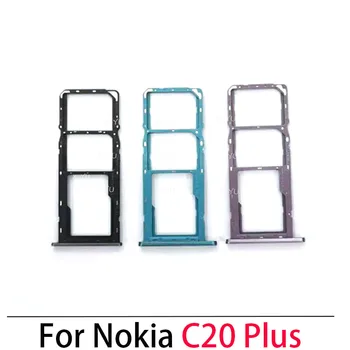 10BUC Pentru Nokia C20 C21 Plus Pro Tăvița Cartelei SIM Slot Suport Adaptor Priza Piese de schimb