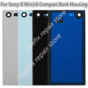 alb negru albastru Pentru Sony X mini/X Cpmpact Capac Baterie Spate Spate Baterie Carcasa Capac Ușă cu pentru sony x mini înapoi locuințe