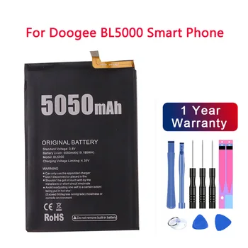Originale de înaltă Calitate Doogee BL5000 Baterie Pentru Doogee BL5000 Telefon Inteligent de Înlocuire 5050mAh Piese de Rezervă Baterie, Baterii