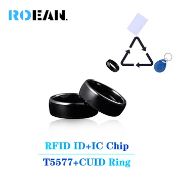 RFID Inteligent de Acces Inel Cip NFC Inducție 13.56 Mhz 125Khz Semn Copia EM4305 Cheie Duplicat 1k S50 Eticheta Scrie Cuid Tag Clona