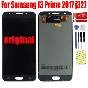 Original Pentru SAMSUNG GALAXY J327 LCD J3 Prim-2017 j327W J327V J327T J327P Ecran LCD Panou de Ecran Tactil Digitizer Asamblare
