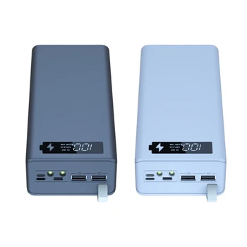 Detașabil de Sudare-free 16-secțiunea 18650 de Putere Banca Kit USB Digital DIY Putere Mobil pentru Shell DIY Banca de Putere cu Acest