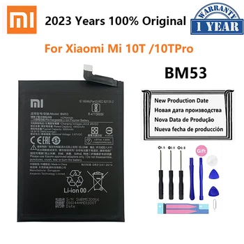 100% Original BM53 5000mAh Baterie de Telefon Pentru Xiaomi Mi 10T Pro 10TPro Telefon Mobil Înlocuirea Bateriilor Bateria