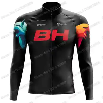 2023 Echipa BH Coloma Ciclism Jersey cu Maneca Lunga Iarnă Primăvară Ciclism de Îmbrăcăminte pentru Bărbați Biciclete Rutier Jacheta Biciclete Tricouri MTB Maillot