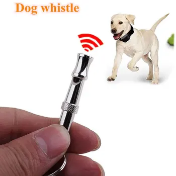 1buc Oțel Inoxidabil cu Ultrasunete Dog Condiționat Consumabile Anti Latrat Reglabil pe Teren Pentru a Controla de Formare Profesională Fluier