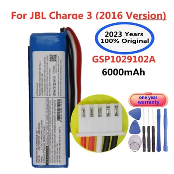 Noi 6000mAh Original Player Acumulator de schimb Pentru JBL Charge 3 Versiunea 2016 Pachet Difuzor Bluetooth GSP1029102A baterie Bateria