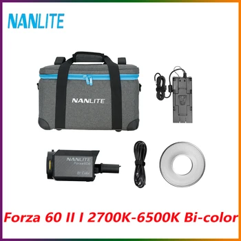 Nanguang Nanlite Forza 60 II 5600K Fotografie LED Lumina 60B II 2700K-6500K Bi-culoare Lumina Video Studio Profesional Lampa