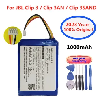 100% Autentic Vorbitor Acumulator de schimb Pentru JBL Clip 3 Clip3 Clip 3AN Clip 3 NISIP L0721-DACĂ 1000mAh Wireless bluetooth Bateria