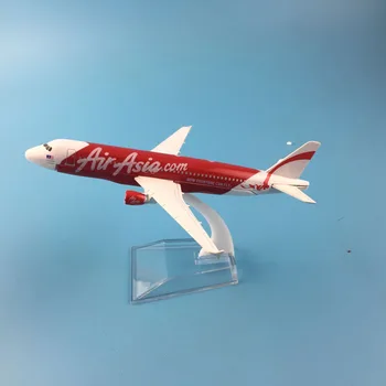 aer avion de pasageri model A320 din Asia de aviație aeronave A320 16cm Aliaj de simulare avion model pentru copii jucarii cadou de Crăciun