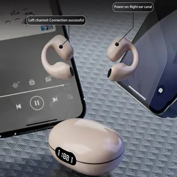 Universal Latență Scăzută Bluetooth-compatibil 5.3 Sensibile Cască Alamă Grele Wireless Căști Stereo Surround Alimentare de Origine