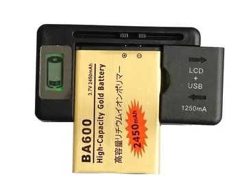 Ciszean 1x 2450mAh BA600 3.7 VDC Aur Înlocuire Baterie Li-ion + LCD USB Încărcător de Perete Pentru U ST25i Kumquat ST25C + Codul de Urmărire