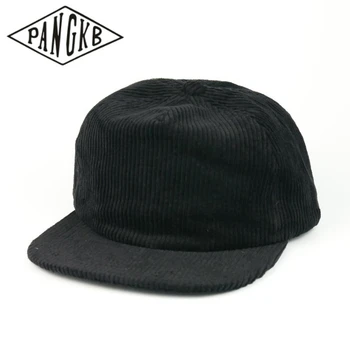 PANGKB Brand Solid CAPAC negru de catifea în aer liber țină de cald hip hop snapback hat adult casual soare, șapcă de baseball os gorras