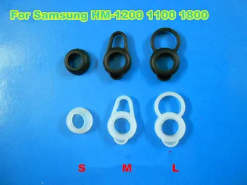 6pcs/lot Silicon auriculare intraauricular în ureche sfaturi de muguri pentru Samsung HM1100 1200 1800 Cască fără fir bluetooth pentru căști