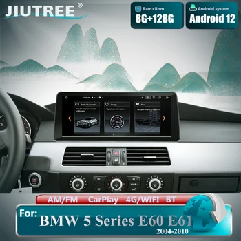 Android 12 Radio Auto Potrivit Pentru BMW Seria 5 E60 E61 2004 2007 2008-2010 Stereo Player Multimedia Navigatie GPS Cap Uni