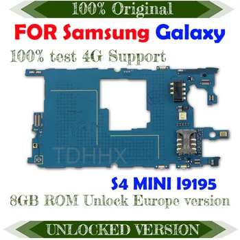 Pentru Samsung Galaxy S4 Mini i9195 Placa de baza,de Lucru Complete Pentru Samsung Galaxy S4 Mini i9195 Placa de baza Placa de bază Cu Chips-uri