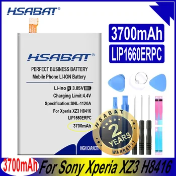 HSABAT LIP1660ERPC 3700mAh Capacitate mai Mare a Bateriei pentru Sony Xperia XZ3 H8416 H9436 H9493 Telefon Inteligent Baterii
