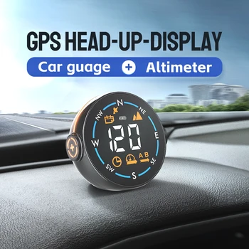 Noua Masina HUD Head-Up Display GPS KM/H MPH Vitezometru excesul de viteza Sistem de Avertizare 5V USB Potrivit Pentru Masina Vitezometru GPS pentru Masina