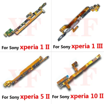 Pentru Sony Xperia 1 5 10 II III 2 3 Plus Ultra X XA XA1 XA2 Volumul de Putere PE Butonul OFF Flex Cablu VolumePower Side Key Flex Cable