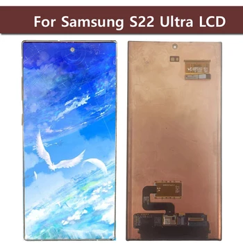 6.8 inch Originale Arde în Umbra LCD Pentru Samsung S22 Ultra LCD S908 S908U Display LCD Touch Screen Digitizer Inlocuire Reparare